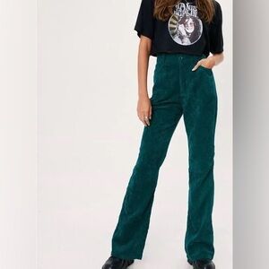 Nasty Gal NWT Corduroy Flare Pant